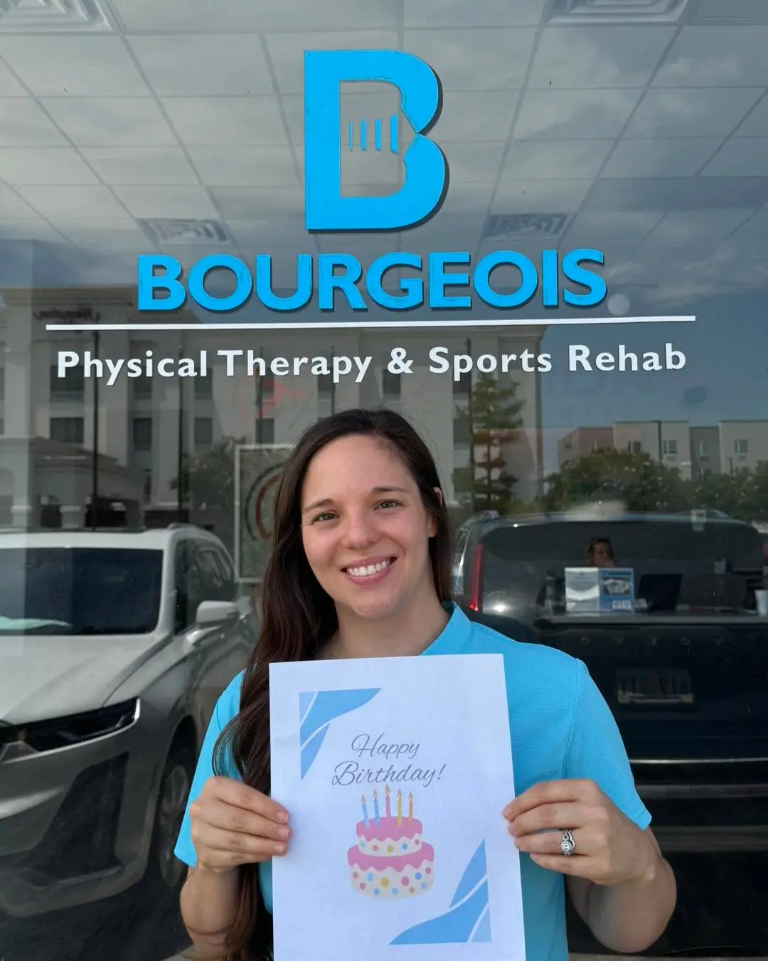 Bourgeois PT staff at the clinic